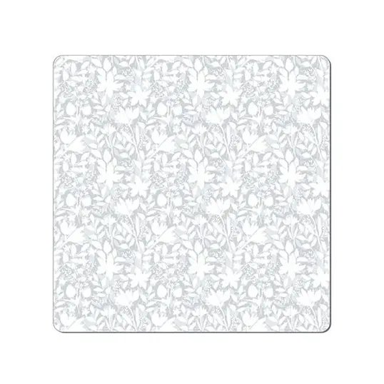 Denby Grey Floral Set Of 6 Placemats