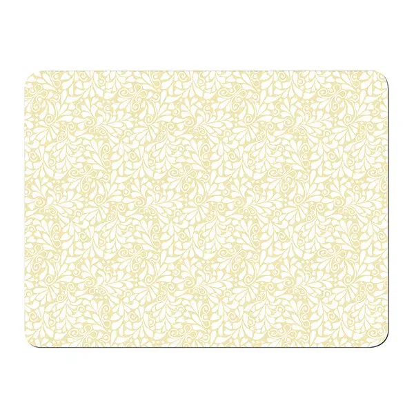 Denby Jasmine Gold Set Of 6 Placemats