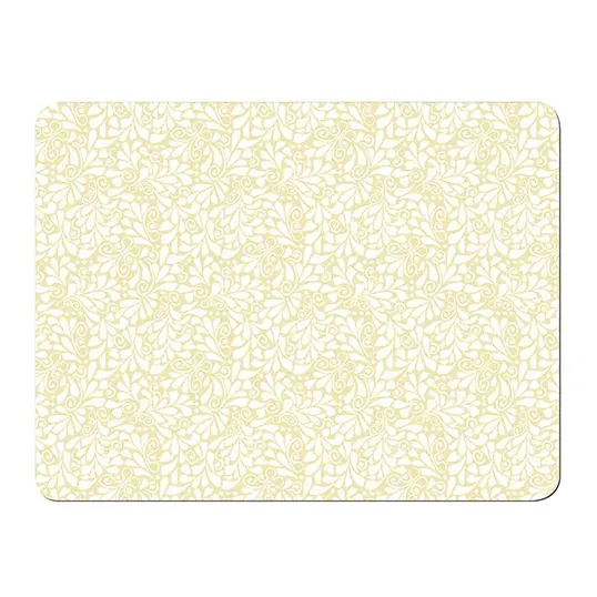 Denby Jasmine Gold Set Of 6 Placemats