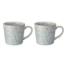 Denby Halo Speckle Set Of 2 Large Mugs
