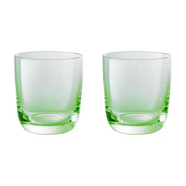 Denby Casual Green Set Of 2 Small Tumblers