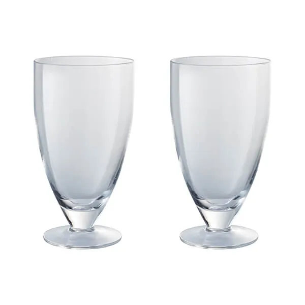 Denby Universal Clear Set Of 2 Large Tumblers