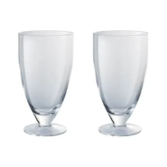Denby Universal Clear Set Of 2 Large Tumblers