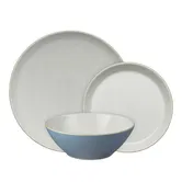 Denby Impression Blue 12 Piece Tableware Set