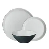 Denby Impression Charcoal 12 Piece Tableware Set