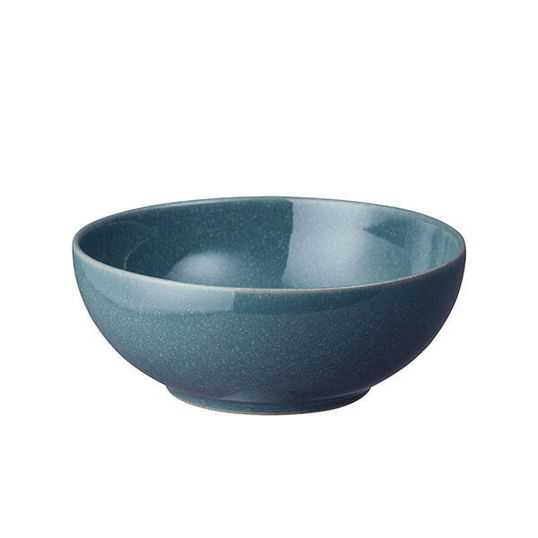 Denby Elements Jade Dark Green Coupe Cereal Bowl