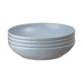 Denby Sky Blue Set Of 4 Pasta Bowls