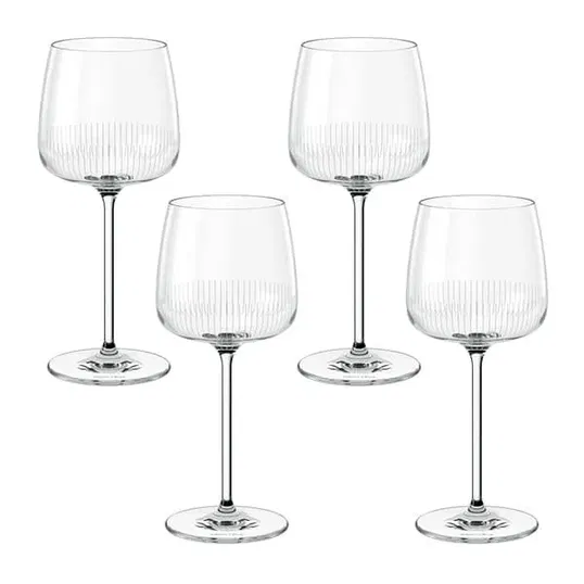 Villeroy & Boch Afina Set Of 4 Red Wine Glasses