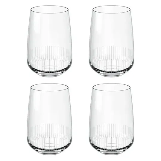 Villeroy & Boch Afina Set Of 4 Highball Glasses