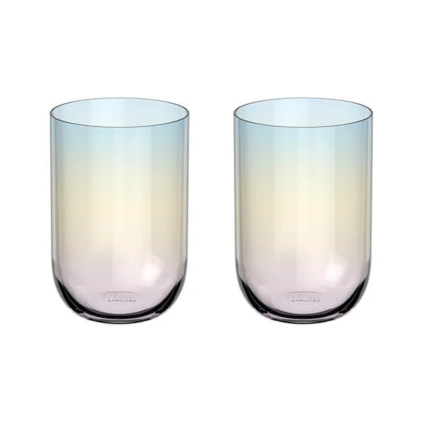 Villeroy & Boch Like Pearl Set Of 2 Highball Glasses