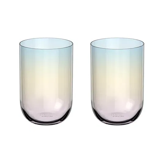 Villeroy & Boch Like Pearl Set Of 2 Highball Glasses