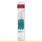 Victorinox Swiss Classic Green 3 Piece Paring Knife Box Set