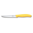 Victorinox Swiss Classic Yellow 11cm Serrated Steak & Pizza Knife