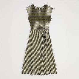 Seasalt Fettling Dress Apple Slice Light Olive