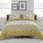 Deyongs Jacobean Duvet Set Sage and Gold