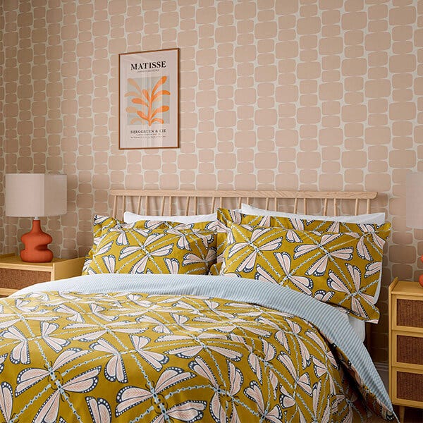 Scion Living Moon Flights Duvet Set Chai