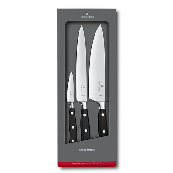 Victorinox Grand Maitre 3 Piece Chef's Knife Set