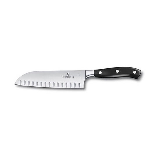 Victorinox Grand Maitre 17cm Fluted Santoku Knife