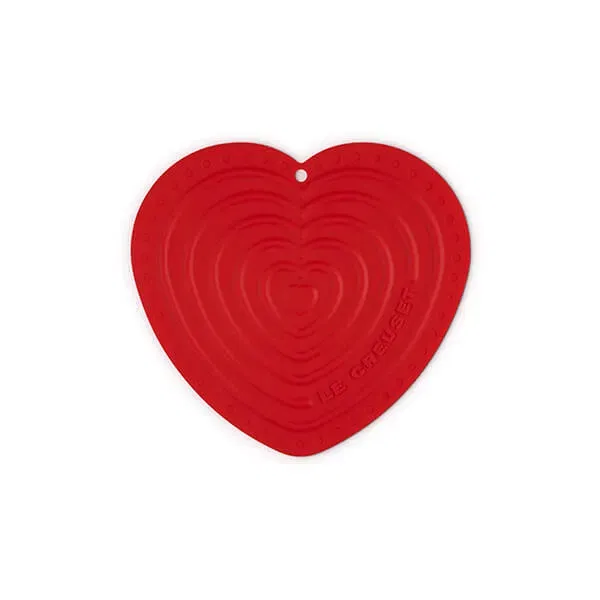 Le Creuset Cerise Heart Trivet