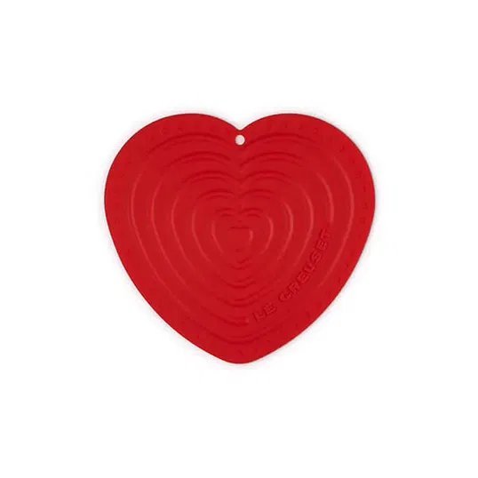 Le Creuset Cerise Heart Trivet