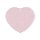 Le Creuset Powder Pink Heart Trivet
