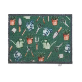 Hug Rug RHS Pattern Garden Tools 65 x 85