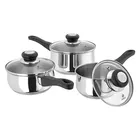 Judge Vista 3 Piece Saucepan Set