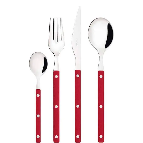 Bugatti Allegra Red 16 Piece Cutlery Set in Gallery Box