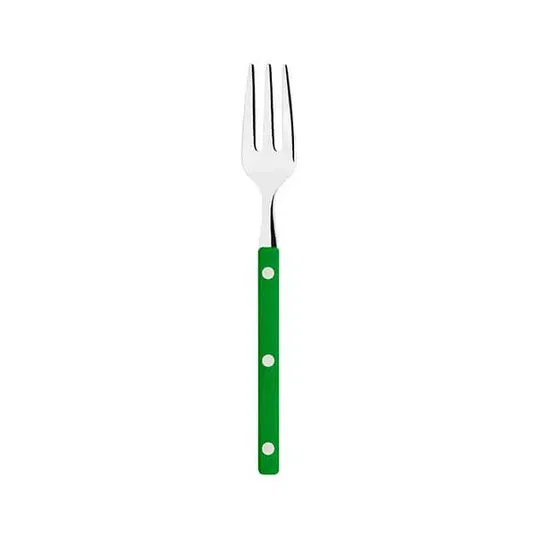 Bugatti Allegra Fogliage Green Cake Fork