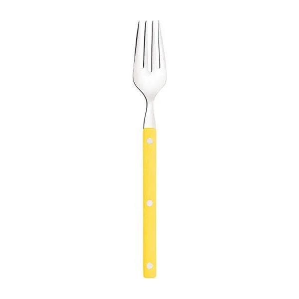 Bugatti Allegra Yellow Dessert Fork