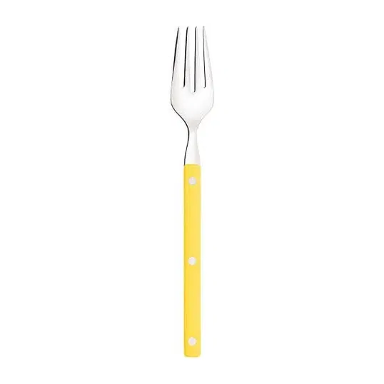 Bugatti Allegra Yellow Dessert Fork