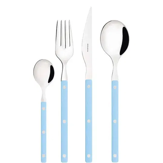 Bugatti Allegra Light Blue 24 Piece Cutlery Set in Gallery Box