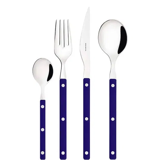 Bugatti Allegra Blueberry 24 Piece Cutlery Set in Gallery Box