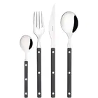 Bugatti Allegra Black 24 Piece Cutlery Set in Gallery Box