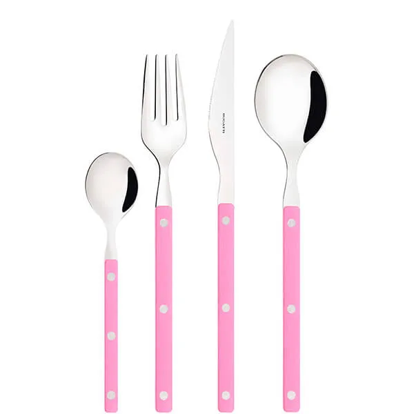 Bugatti Allegra Pink 24 Piece Cutlery Set in Gallery Box
