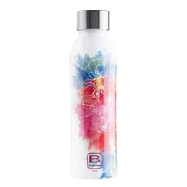 Bugatti B Bottle Twin 500ml Thermal Water Bottle Watercolor Red & Blue
