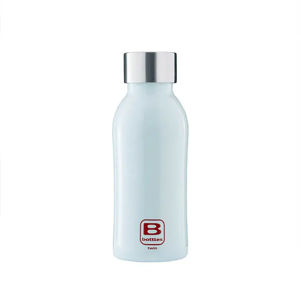 Bugatti B Bottle Twin 350ml Thermal Water Bottle Light Blue