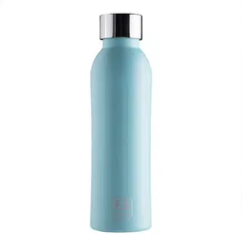 Bugatti B Bottle Twin 500ml Thermal Water Bottle Acqua Marina Sand