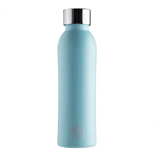 Bugatti B Bottle Twin 500ml Thermal Water Bottle Acqua Marina Sand