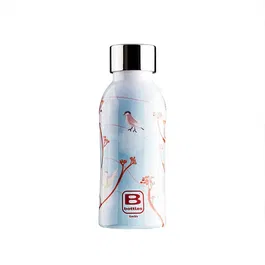 Bugatti B Bottle Twin 350ml Thermal Water Bottle Birds