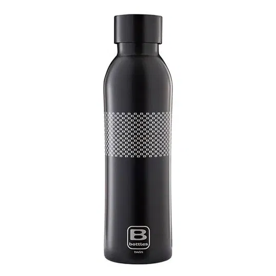Bugatti B Bottle Twin 500ml Thermal Water Bottle B Pattern
