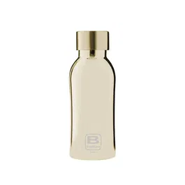 Bugatti B Bottle Twin 350ml Thermal Water Bottle Yellow Gold Lux