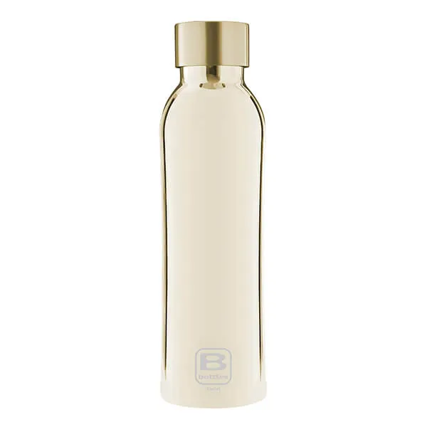 Bugatti B Bottle Twin 500ml Thermal Water Bottle Yellow Gold Lux
