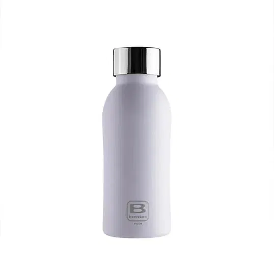 Bugatti B Bottle Twin 350ml Thermal Water Bottle Lilla Sand