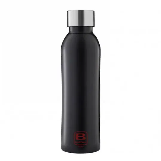 Bugatti B Bottle Twin 500ml Thermal Water Bottle Mat Black