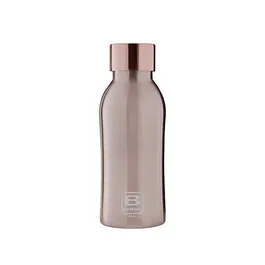 Bugatti B Bottle Twin 350ml Thermal Water Bottle Rose Gold Brushed