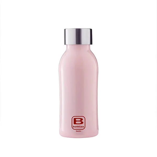 Bugatti B Bottle Twin 350ml Thermal Water Bottle Pink