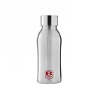 Bugatti B Bottle Twin 350ml Thermal Water Bottle Brushed Steel
