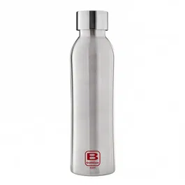 Bugatti B Bottle Twin 500ml Thermal Water Bottle Brushed Steel
