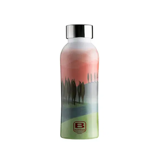 Bugatti B Bottle Twin 350ml Thermal Water Bottle Tuscany